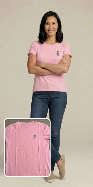 Streetwear Tee Upgrade combined before and after placeholder